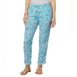 Lily Pulitzer Taron Linen Pants (*size XXS*)